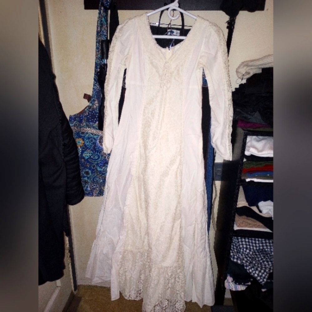 Gunne sax style beautiful vintage hand made dress, excellent condition!